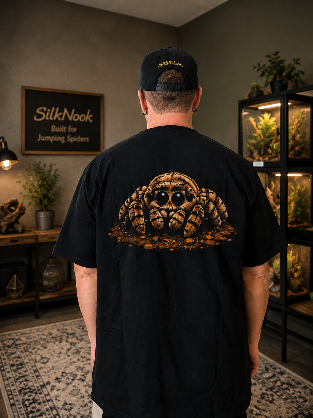 SilkNook Golden Jumper Graphic T-Shirt (NOOK)