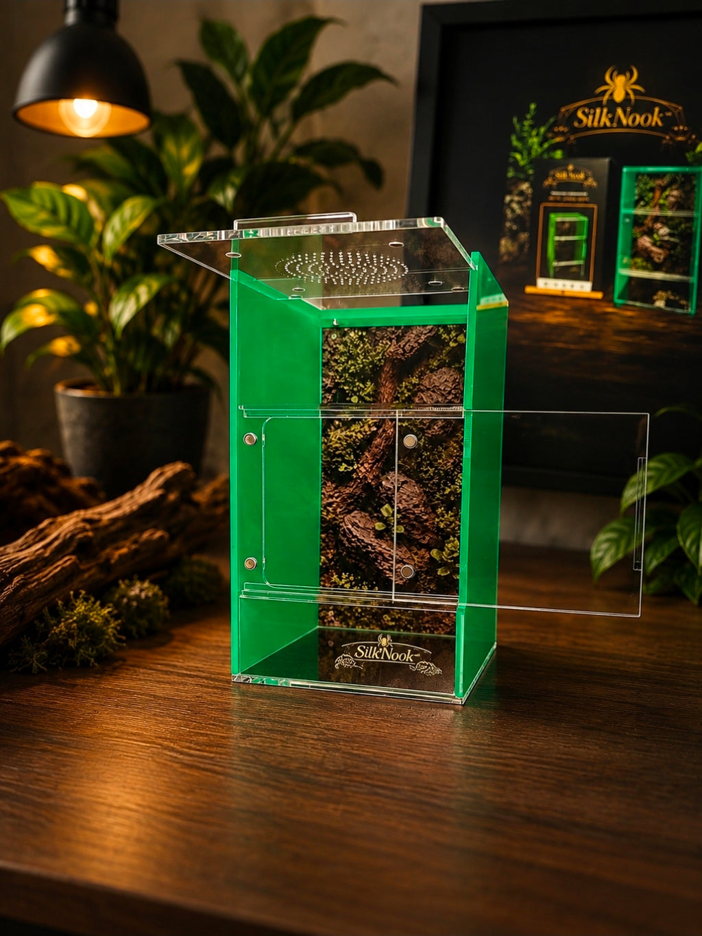 SilkNook Standard Jumping Spider Enclosure